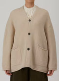 Pas de Calais Lambs Wool Cardigan