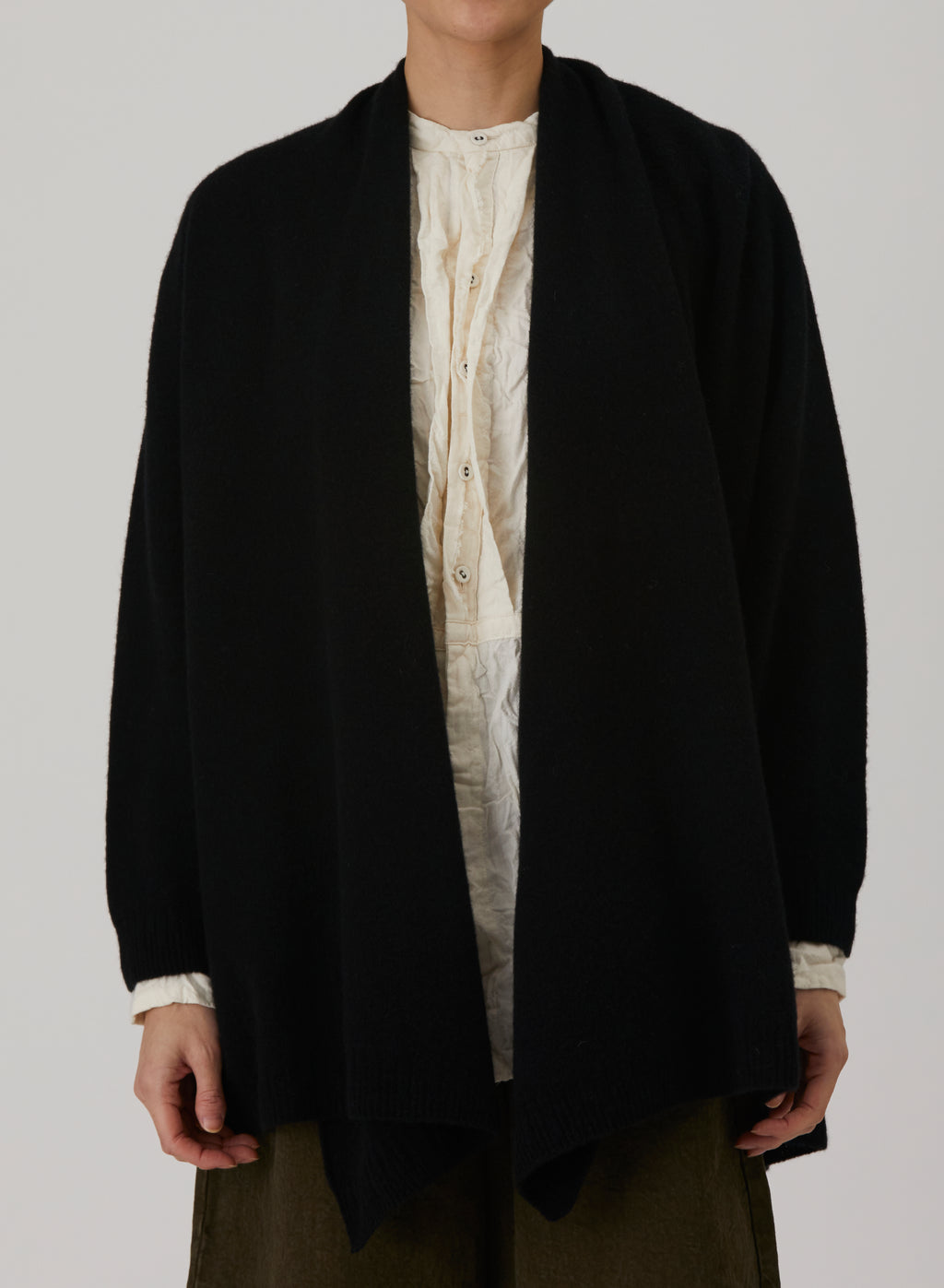Pas de Calais Haori Cardigan