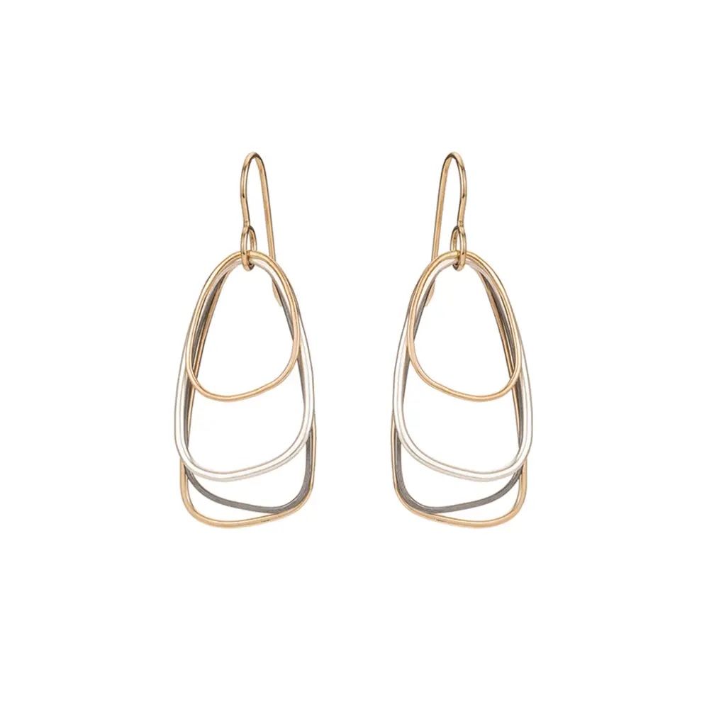 Colleen Mauer Designs Triangle Earrings