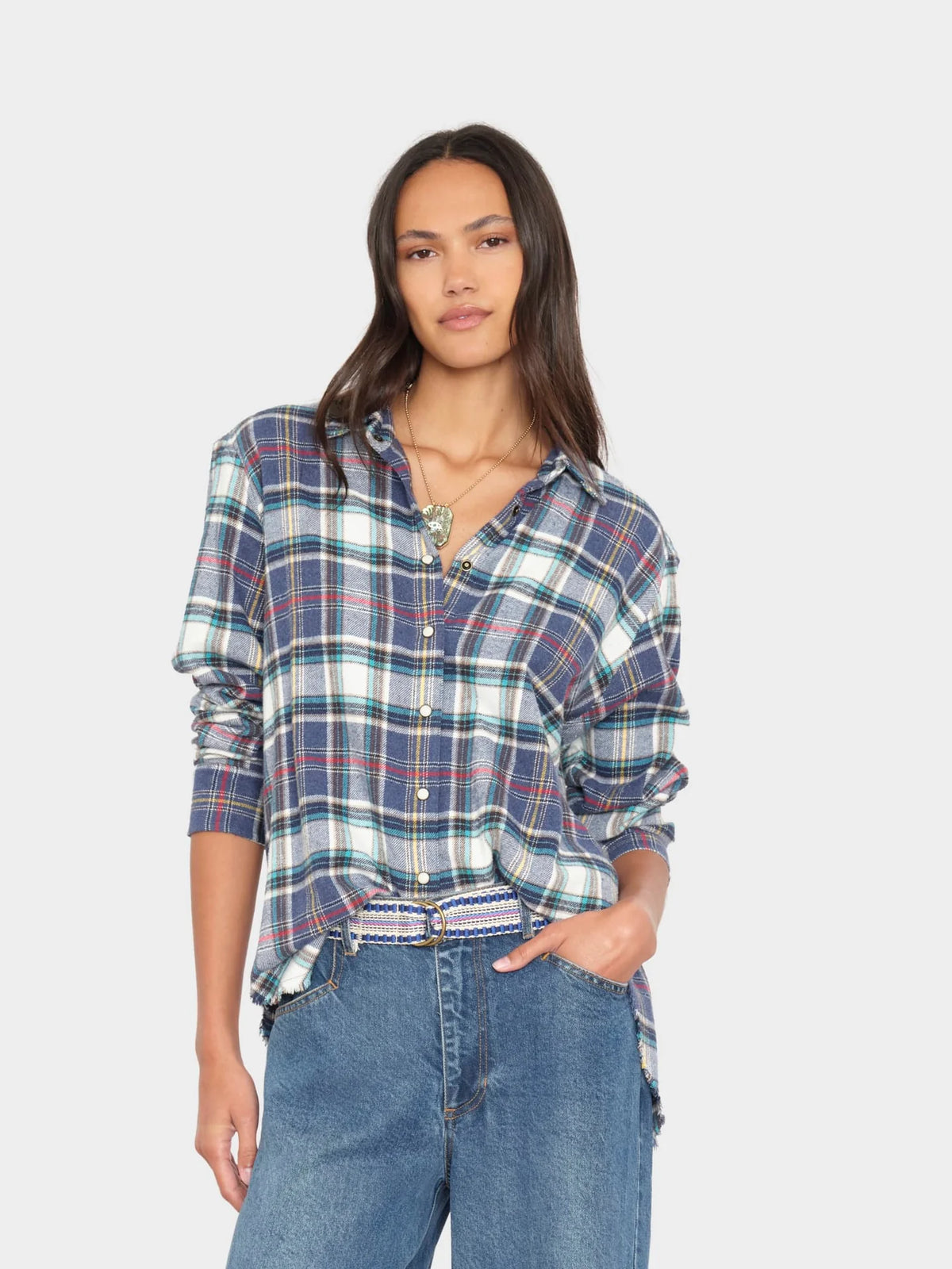 Xirena Plaid Beau Shirt